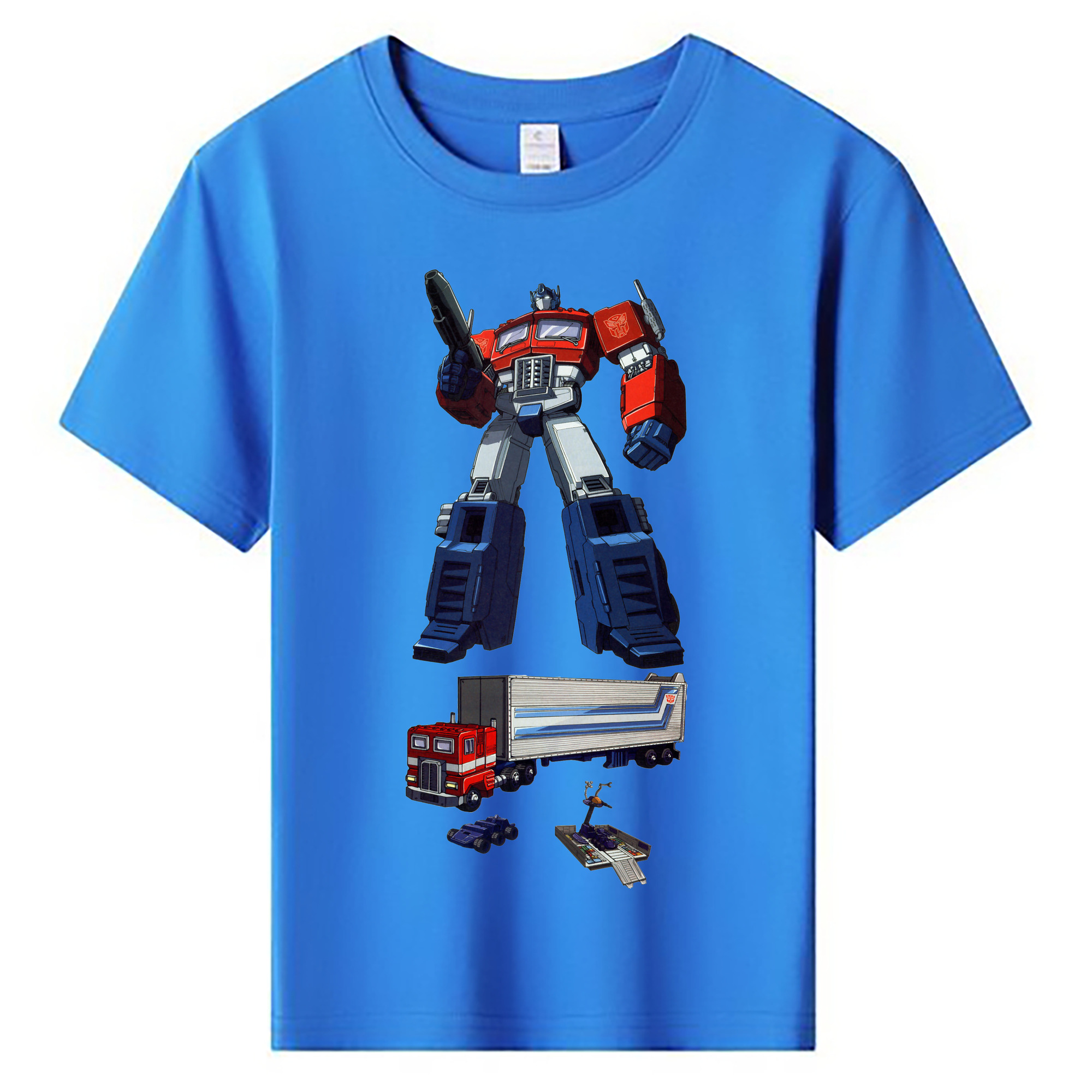 （画像用）  綿100％キッズTシャツ（フロントプリント）